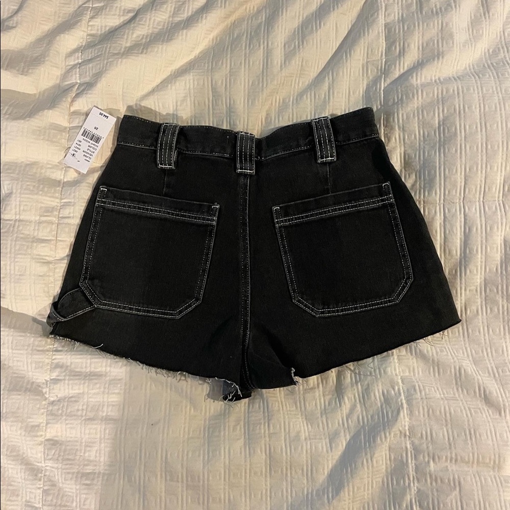 Pacsun black jean shorts